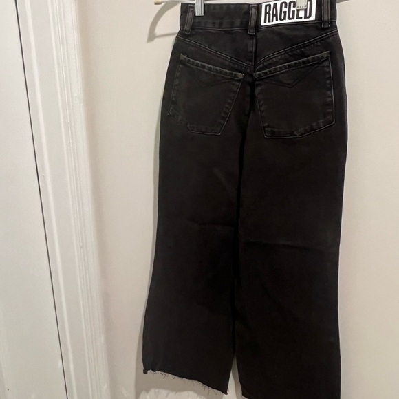 The Ragged Priest Jeans, Black Denim/Red Bolt - Picture 7 of 10